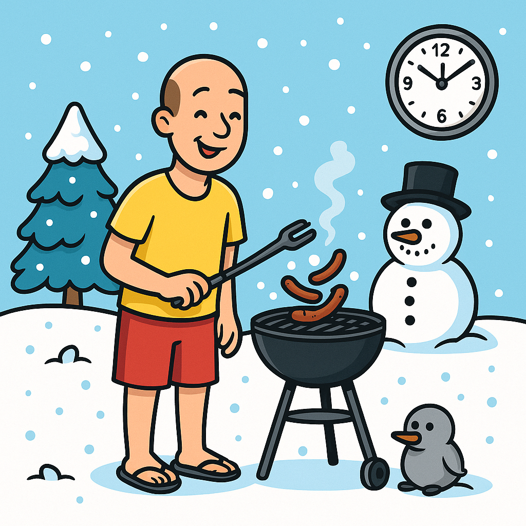 Grillen Comic