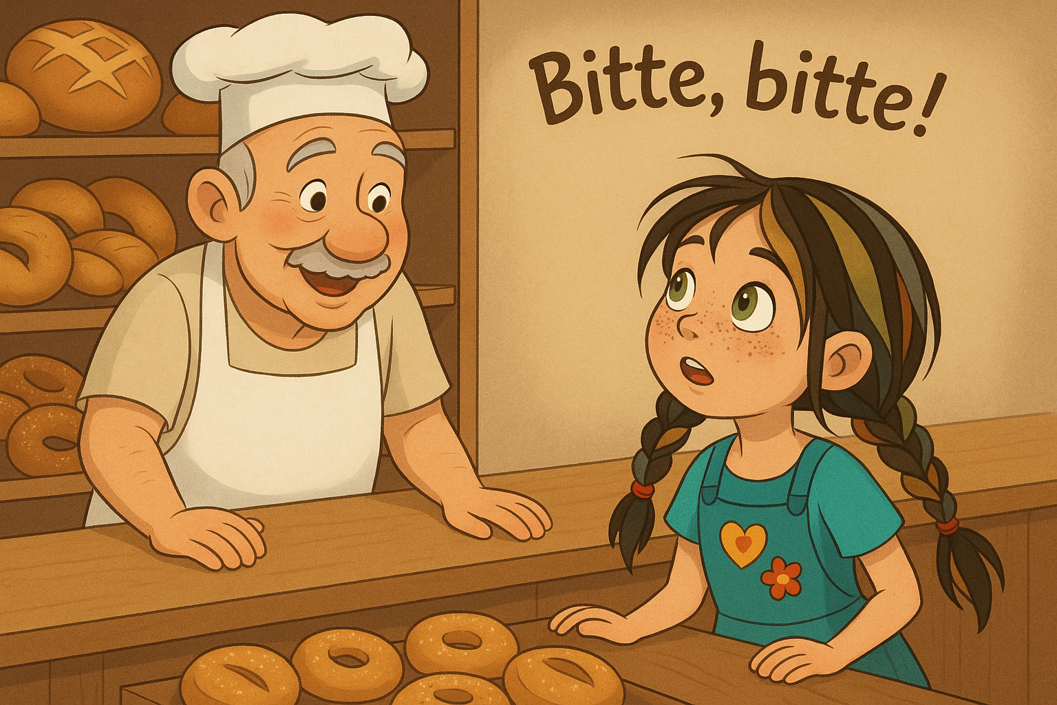 In der deutschen Bäckerei